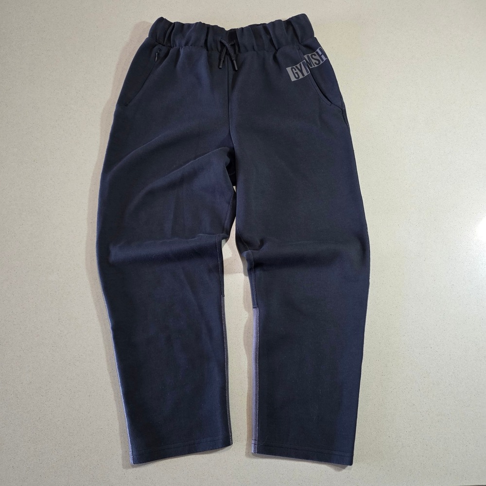 Gymshark Mens Joggers Black Charcoal Colorblock Sweatpants GLJG3990-BK Medium